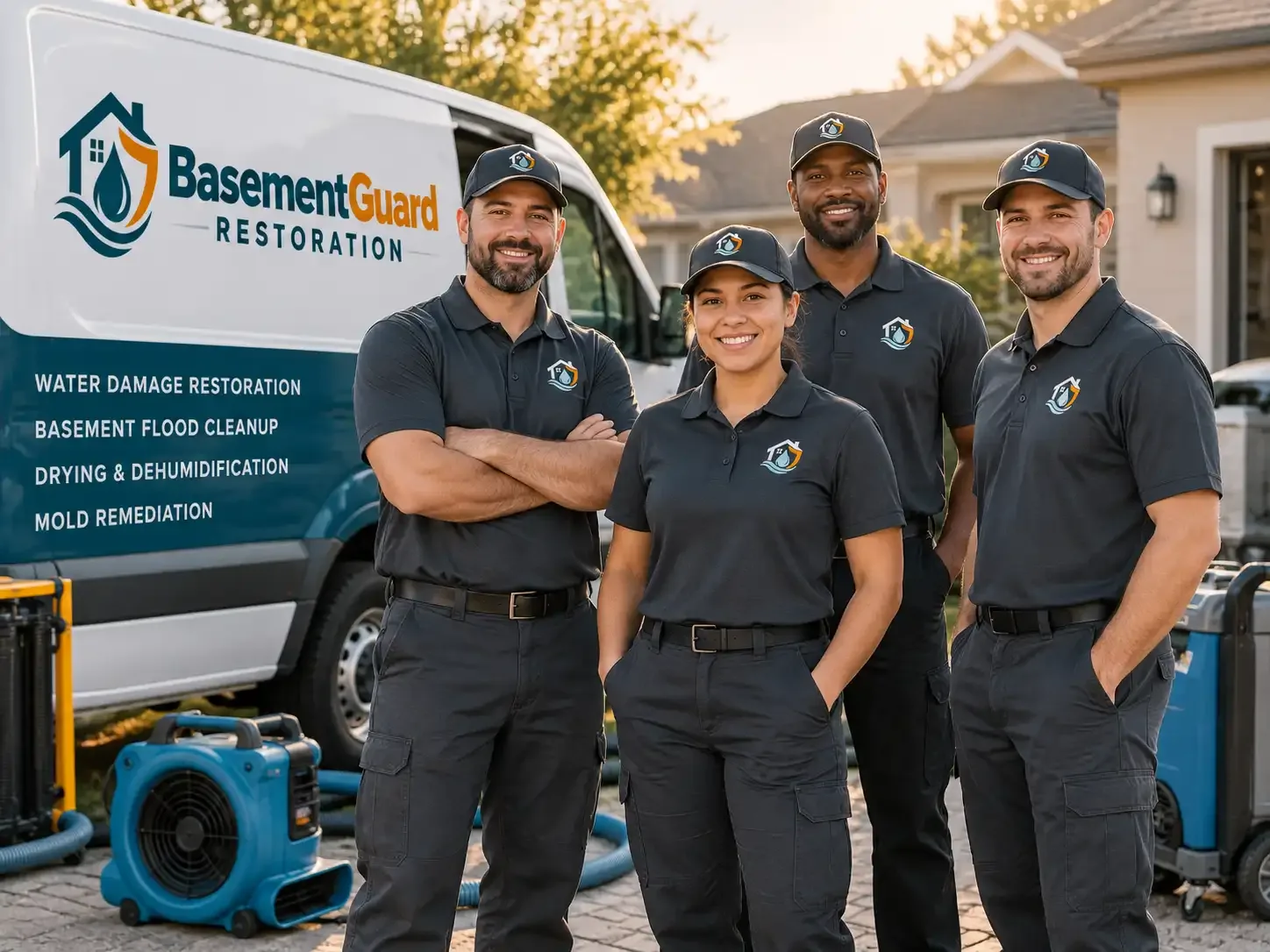 Basement Water Damage Restoration company in Healy, KS